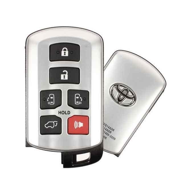 Oem OEM: REF: 2011-2018 Toyota Sienna / 6-Button Smart Key / PN: 89904 08010 / HYQ14ADR RSK-TOY039 - main